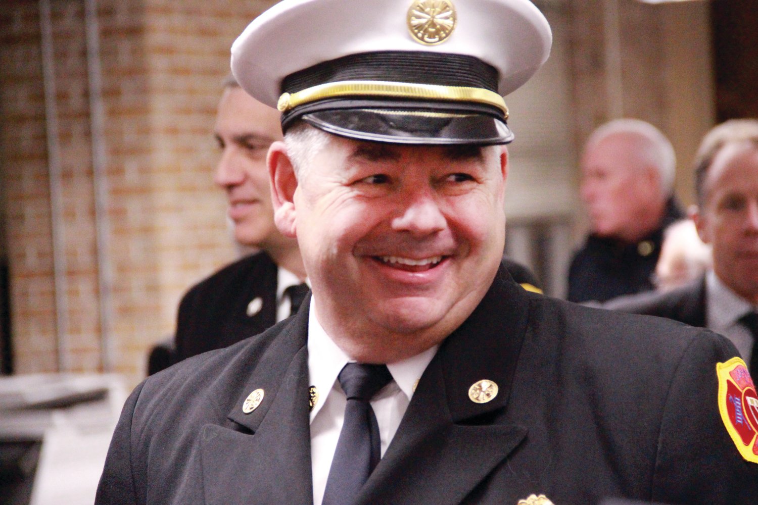 JFD: Johnston’s new Fire Chief David Iannuccilli took the oath of office Monday night, replacing Peter Lamb.